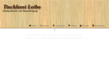 Tablet Screenshot of leibe.net